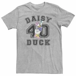 Big & Tall Disney Daisy Duck Varsity Text # 40 Tee