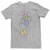 Big & Tall Disney Daisy Duck Ecstatic Pose Portrait Tee -Disney Sales Store unnamed file 5188