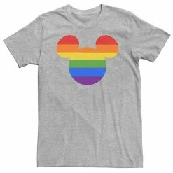 Big & Tall Disney Mickey & Friends Pride Mickey Rainbow Fill Tee