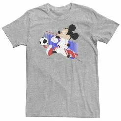Big & Tall Disney Mickey Mouse Croatia Soccer Uniform Portrait Tee