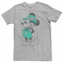 Big & Tall Disney Mickey Mouse Vintage Lederhosen Portrait Tee