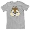 Big & Tall Disney Chip And Dale Chip With Transparent Cheeks Tee