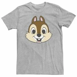 Big & Tall Disney Chip And Dale Chip With Transparent Cheeks Tee