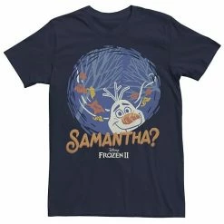 Big & Tall Disney Frozen 2 Olaf Samantha Circle Portrait Tee