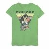 Girls 7-16 Disney Mickey Mouse Explore Portrait Graphic Tee Athletic Heather