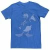 Men's Disney Donald Duck Blue Hue Stance Portrait Tee -Disney Sales Store unnamed file 5258