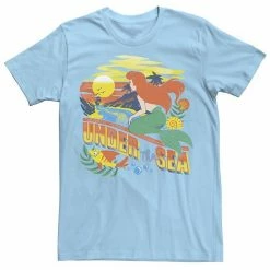 Men's Disney The Little Mermaid Ariel Under The Sea Tee