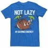 Men's Disney The Lion King Not Lazy Tee -Disney Sales Store unnamed file 5271