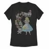 Juniors' Disney Alice In Wonderland Group Surrounds Alice Graphic Tee -Disney Sales Store unnamed file 5309