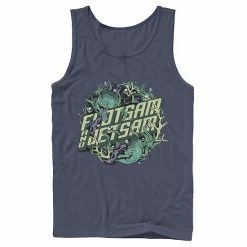 Men's Disney The Little Mermaid Flotsam & Jetsam Seaweed Portrait Tank Top