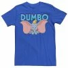 Men's Disney Dumbo Bold Blue Name Costumed Poster Tee -Disney Sales Store unnamed file 5324