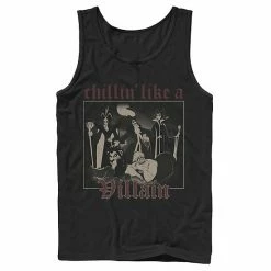 Men's Disney Villains Chillin' Like A Villain Group Portrait Tank Top