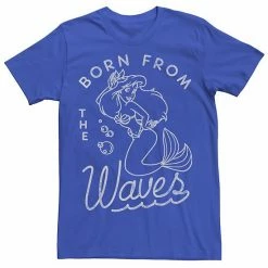 Men's Disney The Little Mermaid Ariel Born From The Waves Tee