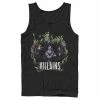 Men's Disney Villains Green Flame Group Shot Tank Top