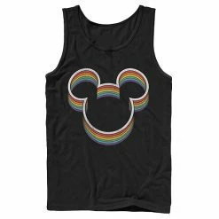 Adult Disney Mickey & Friends Pride Rainbow Ears Tank