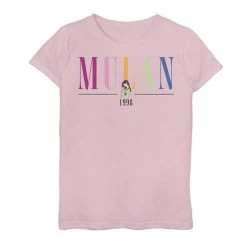 Disney's Mulan Girls 7-16 Mushu 1998 Pop Text Graphic Tee White -Disney Sales Store unnamed file 5377
