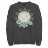 Men's Disney's Moana Pua Cute Green Flower Fleece