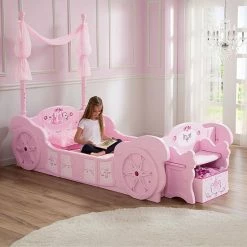 Disney Princess Carriage Toddler-to-Twin Bed -Disney Sales Store unnamed file 540