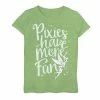 Disney's Peter Pan Girls 7-16 Tinkerbell Pixies Have More Fun Graphic Tee Purple Heather -Disney Sales Store unnamed file 5401
