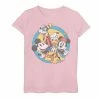 Disney's Mickey Mouse & Friends Girls 7-16 Retro Group Shot Graphic Tee White -Disney Sales Store unnamed file 5409