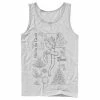 Men's Disney's Beauty And The Beast Girl In The Castle Tank Top