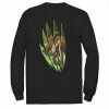 Men's Disney's The Lion King Scar Slash Portrait Long Sleeve Tee -Disney Sales Store unnamed file 5423