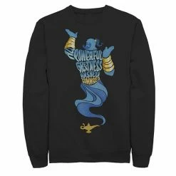 Men's Disney's Aladdin Live Action Powerful Genie Long Sleeve Tee