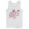 Men's Disney Peter Pan Stay Fly Text Silhouette Poster Tank -Disney Sales Store unnamed file 5434
