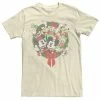 Men's Disney Group Shot Christmas Wreath Tee -Disney Sales Store unnamed file 546
