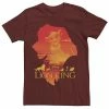 Men's Disney The Lion King Simba Silhouette Pride Logo Tee -Disney Sales Store unnamed file 5465