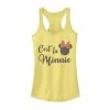 Disney's Mickey And Friends C'est La Minnie Text Juniors' Racerback Graphic Tank Top -Disney Sales Store unnamed file 5471