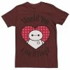 Men's Disney Big Hero 6 Baymax Like A Hug Valentine's Day Tee -Disney Sales Store unnamed file 5492