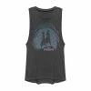 Juniors' Disney Frozen 2 Elsa & Anna Forest Silhouettes Muscle Tee -Disney Sales Store unnamed file 5499