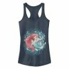 Juniors' Disney's The Little Mermaid Sea Colors Racerback Tank Top -Disney Sales Store unnamed file 5519