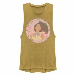 Juniors' Disney's Pocahontas "Not Easiest" Muscle Tank Top