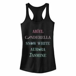 Juniors' Disney's Princesses Icons Racerback Tank Top