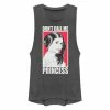 Juniors' Disney Star Wars Leia Muscle Tank Charcoal Heather -Disney Sales Store unnamed file 5538