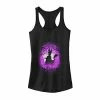 Juniors' Disney's Sleeping Beauty Maleficent Purple Hue Silhouette Tank Top