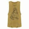 Juniors' Disney's Beauty And The Beast Beauty Flower Muscle Tank Top -Disney Sales Store unnamed file 5548