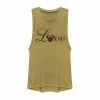 Disney's Mickey And Friends Minnie Love Text Juniors' Muscle Graphic Tank Top -Disney Sales Store unnamed file 5549