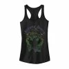 Juniors' Disney's Sleeping Beauty Maleficent Green Flames Tank