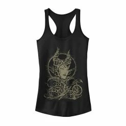 Juniors' Disney's Sleeping Beauty Maleficent Crow Branches Tank Top