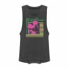 Disney's Mickey Mouse Vintage Kanji Neon Portrait Juniors' Muscle Graphic Tank Top -Disney Sales Store unnamed file 5580