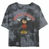 Juniors' Disney Mickey Mouse & Friends Mickey Retro Wash Crop Tee -Disney Sales Store unnamed file 5621