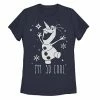 Juniors' Disney Frozen Olaf I'm So Cool Dancing Tee 1 Juniors' Disney Frozen Olaf I'm So Cool Dancing Tee -Disney Sales Store unnamed file 5627