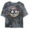 Juniors' Disney Mickey And Minnie Mouse Classic Wash Crop Tee -Disney Sales Store unnamed file 5630