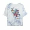 Juniors' Disney Aladdin Vintage Group Shot Night Portrait Bombard Wash Crop Graphic Tee -Disney Sales Store unnamed file 5681