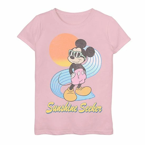 Disney's Mickey Mouse & Friends Girls 7-16 Mickey Mouse Sunshine Seeker Graphic Tee 3 Disney's Mickey Mouse & Friends Girls 7-16 Mickey Mouse Sunshine Seeker Graphic Tee