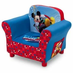 Disney's Mickey Mouse Upholstered Arm Chair By Delta Children -Disney Sales Store unnamed file 594
