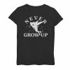 Disney's Peter Pan Girls 7-16 Tinker Bell "Never Grow Up" Silhouette Graphic Tee -Disney Sales Store unnamed file 5942